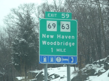 We have a convenient location.  We are right by the Merrit Parkway...